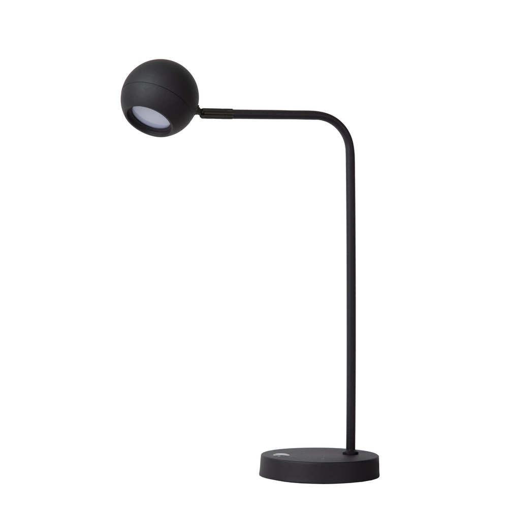 Lucide Oplaadbare bureaulampComet zwart - 36621/03/30